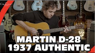 Video thumbnail for Martin D 28 1937 Authentic Aged - Vs Natural by Casino Guitars