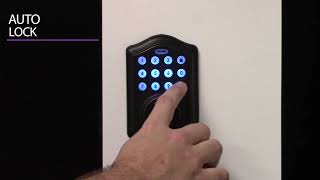 [Classic] How to activate Auto Lock for the Trubolt Keyless Electronic Deadbolt Locks