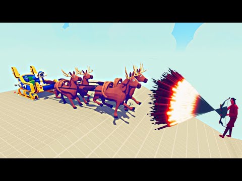 GIFT BRINGER vs EVERY GOD - Totally Accurate Battle Simulator TABS