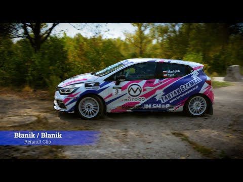 Martyna Błanik - 8 lat / Marcin Błanik - Renault Clio | 7 KJS Rally Park Kaczyce 2024