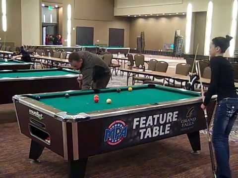 Shane VanBoening vs Taylor Hansen 9-ball exhibition