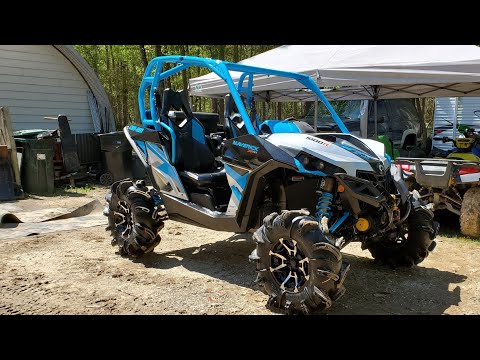 Axle install on 2017 Can Am Maverick 1000r xmr!!
