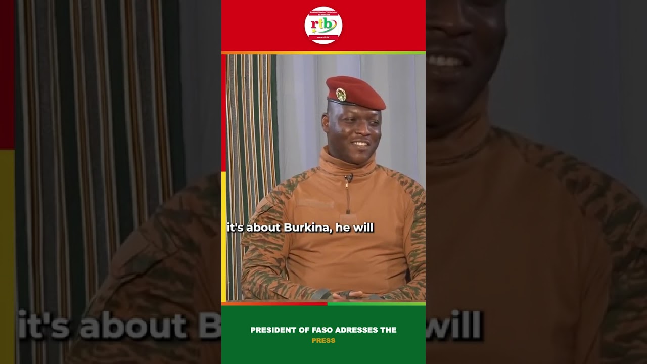 PRESIDENT OF FASO ADRESSES THE PRESS