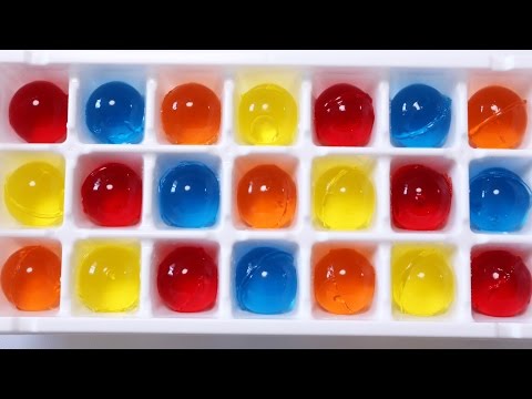 Edible Jewel Jell-O Cube Ice DIY ジュエル キューブアイス