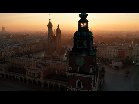 Majestic city of Krakow, Poland in 4K UHD
