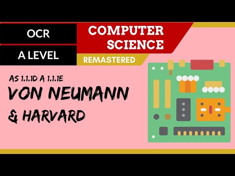 5. OCR A Level (H046-H466) SLR1 - 1.1 Von Neumann and Harvard