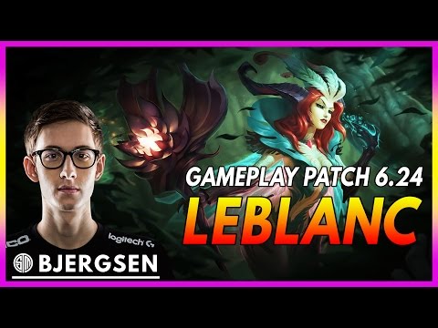 357. TSM Bjergsen Leblanc vs Taliyah Mid - December 26th, 2016 - Patch 6.24 Season 7