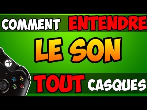 comment regler casque xbox one