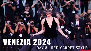 VENEZIA FILM FESTIVAL 2024 | Day 8 Red carpet Style - 4K