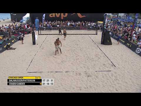 AVP Chicago Open | Dalhausser/Patterson vs. Ta. Crabb/Sander | Court 1 | Gold Series