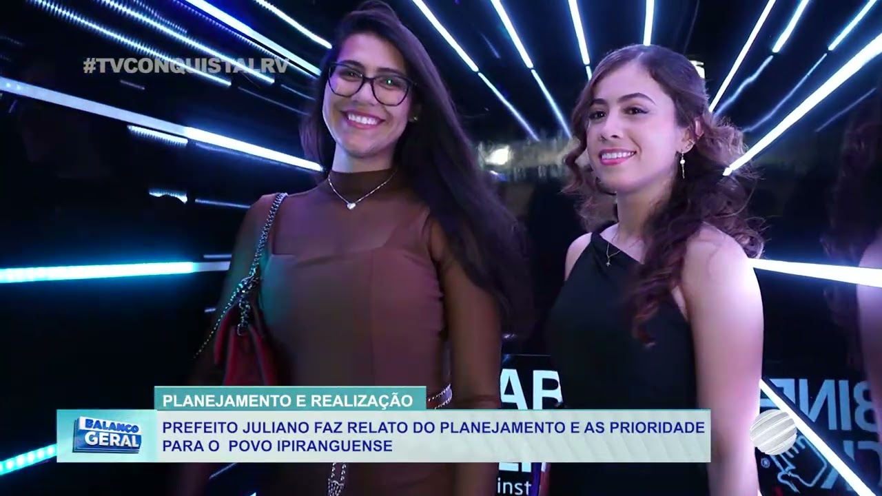 Prefeito Juliano faz relato do planejamento e as prioridades para o povo ipiranguense