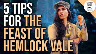 5 Spoiler-Free Tips for The Feast of Hemlock Vale (ARKHAM HORROR: THE CARD GAME)