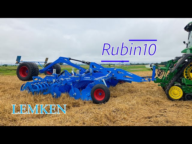 動画のサムネイル画像：LEMKEN コンパクトディスクハローRubin10/600