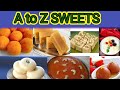 A To Z Sweets Name And Their Pictures WORDS 26