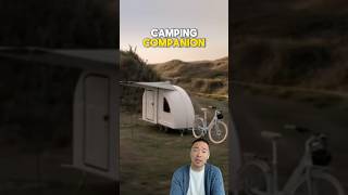 Transform your bike trips into adventures with this smart camper that sets up in just 3 minutes