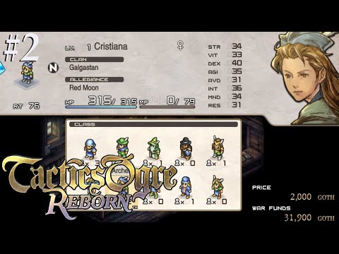 Tactics Ogre: Reborn [2] Building the team