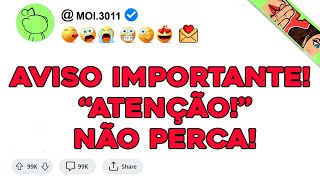 Aviso importante! Atenção! Não perca!