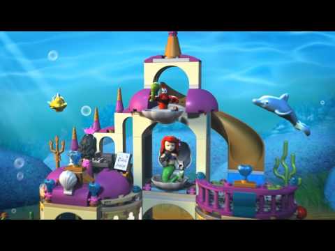 Vidéo LEGO Disney 41063 : Le royaume sous-marin d'Ariel