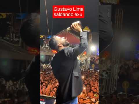 Gustavo Lima salda Exu em seu show no rio de janeiro cabofrio #gustavolima #gustavolimasaldaexu