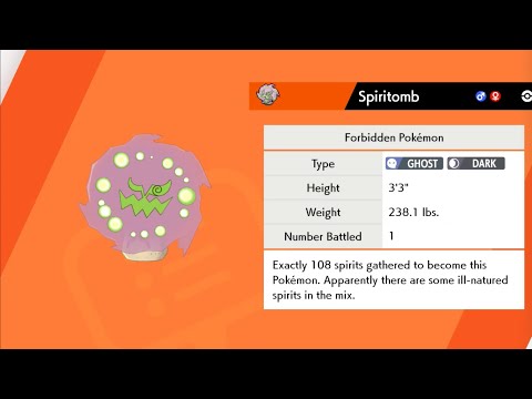 Pokémon Sword & Shield: The Crown Tundra - How to Get Spiritomb