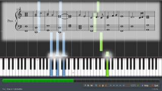 Minecraft - Mice on Venus - Taioo Version - Synthesia + Sheet Music