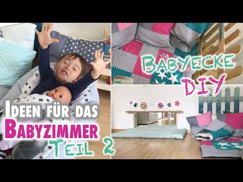 Ideen für das Babyzimmer Teil 2 | DIY Babyecke und Spielmöbel | mamiblock
