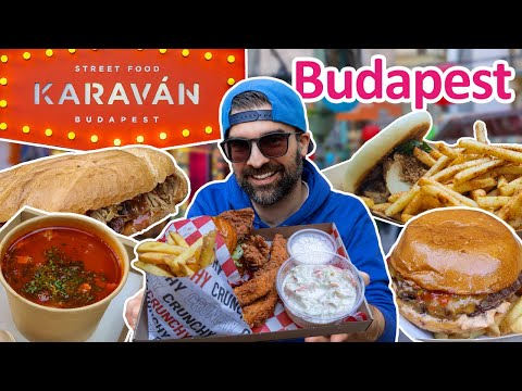BUDAPEST's Karaván Street Food Court: DELICIOUS Food or Tourist TRAP?