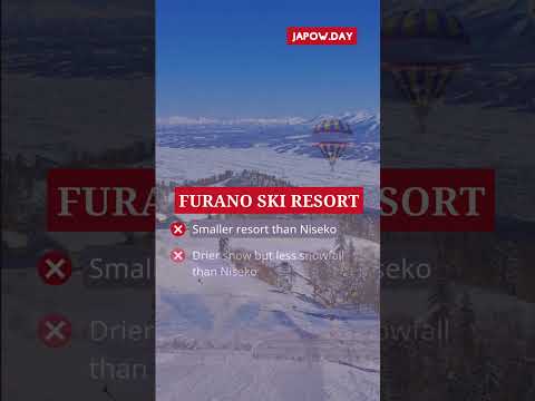 Japan Ski Resort as Niseko Alternatives #3 - Furano Ski Resort