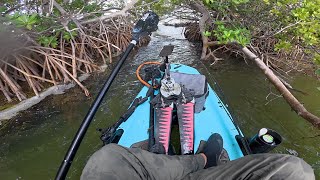 Florida Keys Kayak Fishing | Exploring Secret Mangrove Tunnels With Ultralight Tackle