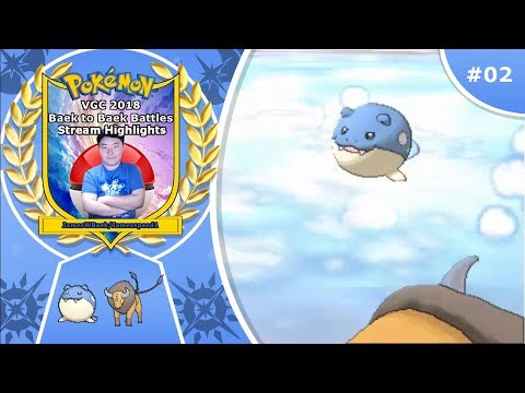 Stream Highlights #2: Doubles/VGC 2018 - Best of 3: Spheal Cold vs. Anger Point! (8/10/2018)