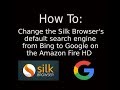 How To: Change Silk browser's default search engine to Google on Amazon Fire HD How To: Change Silk browser's default search engine to Google on Amazon Fire HD