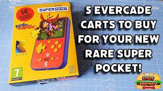 5 Evercade Carts To Buy For Your New RARE Super Pocket!