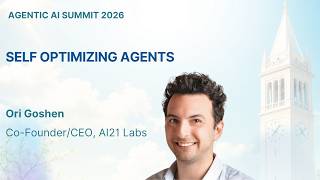 Ori Goshen - Self Optimizing Agents