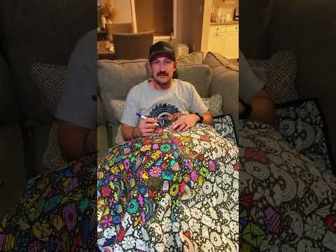 Diy Coloring Blanket For Kids