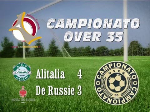CAMPIONATO OVER 35 - SERIE A 5^GIORNATA - ALITALIA VS DE RUSSIE 4 - 3