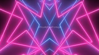 Neon lights animation background video template | neon background effect | Neon Background Video HD