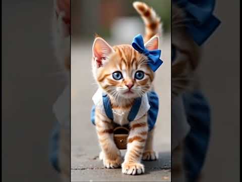 Cat dance video 🔥#cat#ai #trendingshorts #viral