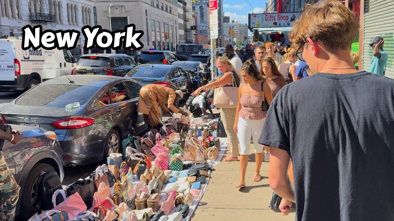 POV Walking Broadway Through Soho To Canal Street NYC 4k Video