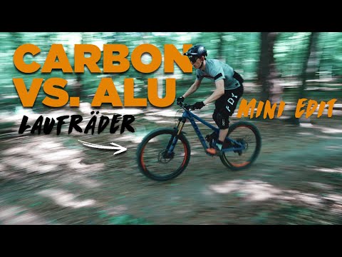 Carbon vs. Alu Laufräder | Praxistest: Was fährt besser | Jonas Heidl