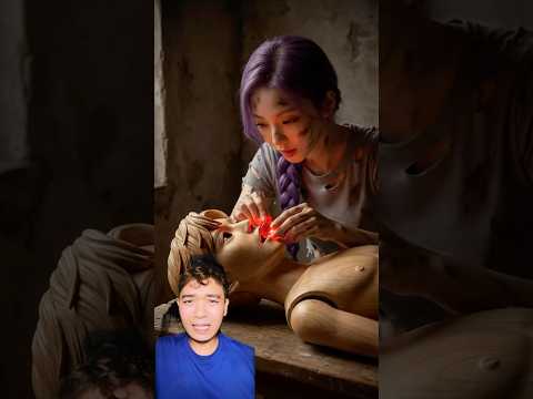 Rumi hidupkan patung jinu 😂 #kpopdemonhunters #rumi #jinu