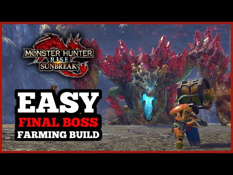 EASY Final Boss Farming - Hunting Horn Build - Monster Hunter Rise Sunbreak