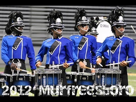 Bluecoats Drumline 2012- Morning Rehearsal