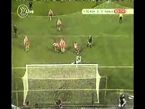 1. FC Köln - Alemannia Aachen 10.02.2003 Emmanuel Krontiris Hattrick 3-3