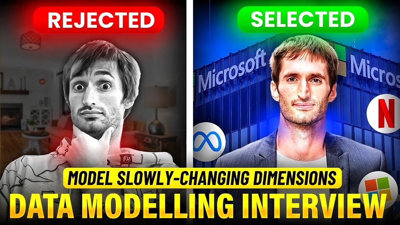 Data modeling interview filters so many data engineers! How to model slowly-changing dimensions