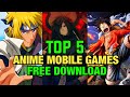 Top 5 Best Anime Games for Mobile in Tamil