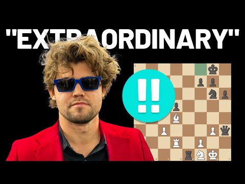 Carlsen's God Move STUNS World Champion Gukesh