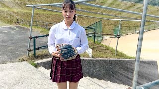 ストーカー被害や芸能事務所からスカウト…人生激変した野球JKに1日密着【ムコウズ】