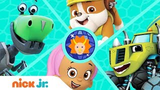 &#39;Dinos Love Disco&#39; 🎶 Music Video w/ PAW Patrol, Blaze, Bubble Guppies &amp; More! | Nick Jr.