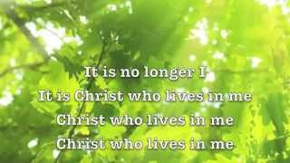 No Longer I (lyrics) Matt Redman