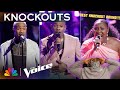 Mac Royals, Taylor Deneen and Brandon Montel Unbelievable Knockout | The Voice  (REACTION!!!)
